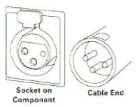 XLR connector