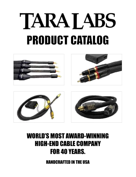 The cover of the TARA Labs product catalog 2026