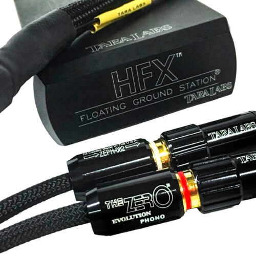 The Zero Evolution Phono w/HFX Ground Station Tara Labs The Cable Technology Leader